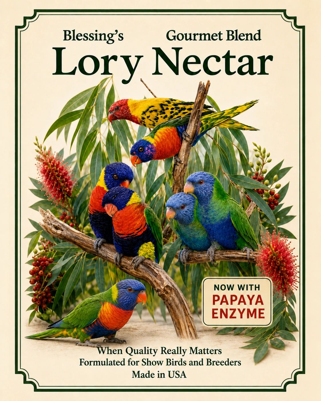 25# Lory Nectar 